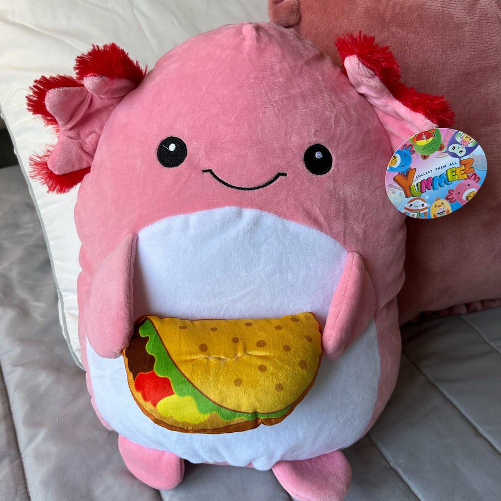 Axolotl Squishmallow Plush Toy